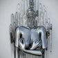 Metallfigur Statues Stile Abstraktes Leinwandgemälde Paare Wandkunst Liebes-Skulptur Poster Druck Wohnkultur Wohnzimmer Geschenke