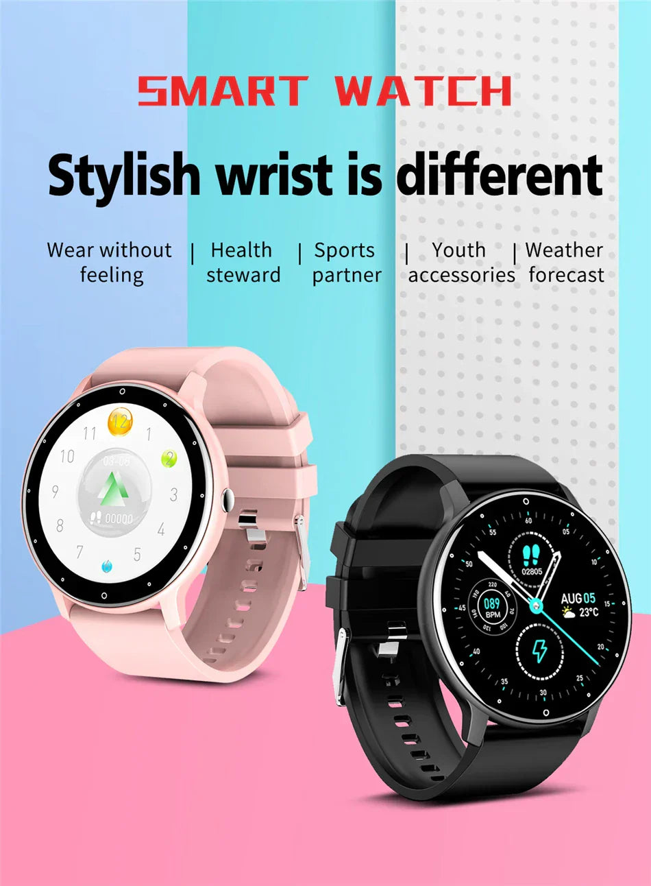 Frendorf | Neue 1.28'' Voll-Touchscreen Wasserdichte Sport Smartwatch Fitness Tracker