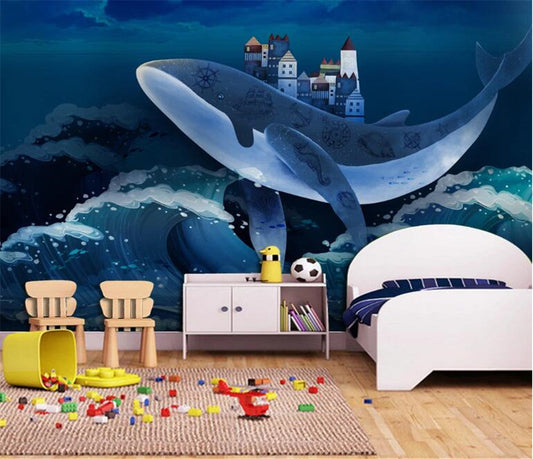 Frendorf | Fantasy-Wal im Meer Tapete Mural