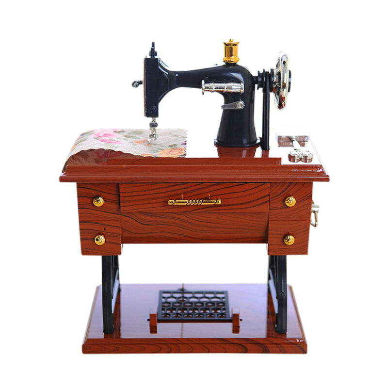 Mini Craft Retro Nähmaschine Dekor