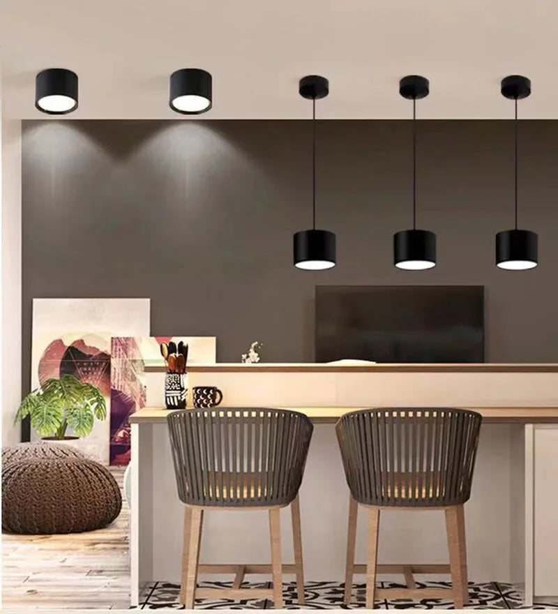 Dimmbare LED-Deckenleuchte - Nordic Aufliegender LED-Spotlight - Erhältlich in 5W, 7W, 9W, 12W, 15W