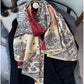 Herbstdekoration Cashmere Luxus Schals