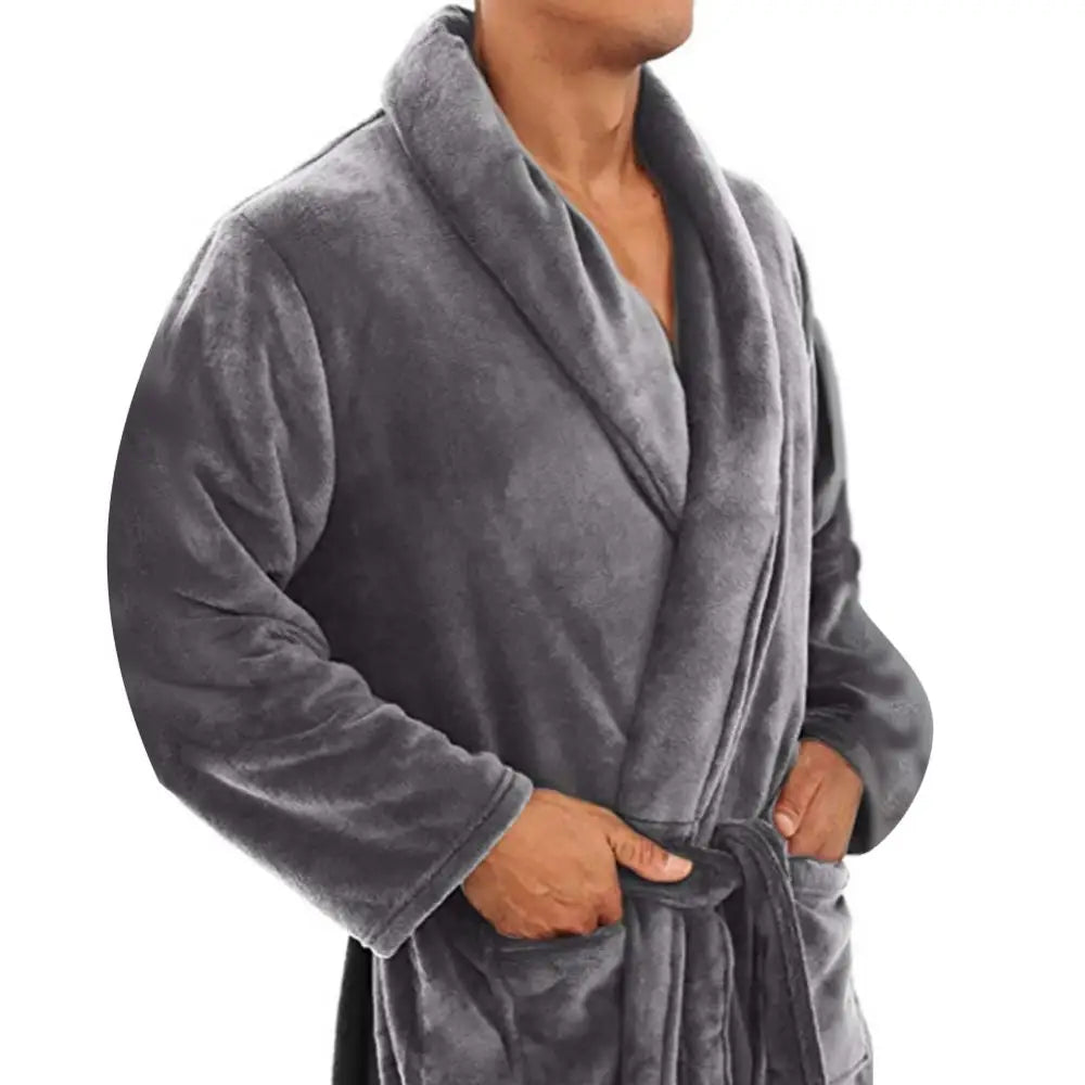 Frendorf | CozyRobe - Luxus Fleece Bademantel für Komfort und Stil