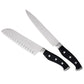 Frendorf | Küchenchef-Messer Damaskus-Laser-Muster Schneide Santoku-Werkzeug Hochcarbon-Edelstahl