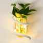 Frendorf | Nordic Unique Holz Outdoor Wandvase Lampe