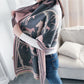 Herbstdekoration Cashmere Luxus Schals