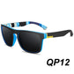 QUISVIKER Polarisierte Sport-Sonnenbrille für Männer und Frauen – Ideal zum Angeln, Camping, Wandern und Autofahren – UV-Schutzbrille