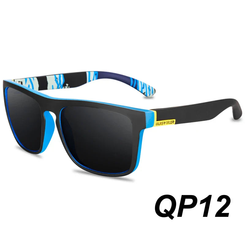 QUISVIKER Polarisierte Sport-Sonnenbrille für Männer und Frauen – Ideal zum Angeln, Camping, Wandern und Autofahren – UV-Schutzbrille