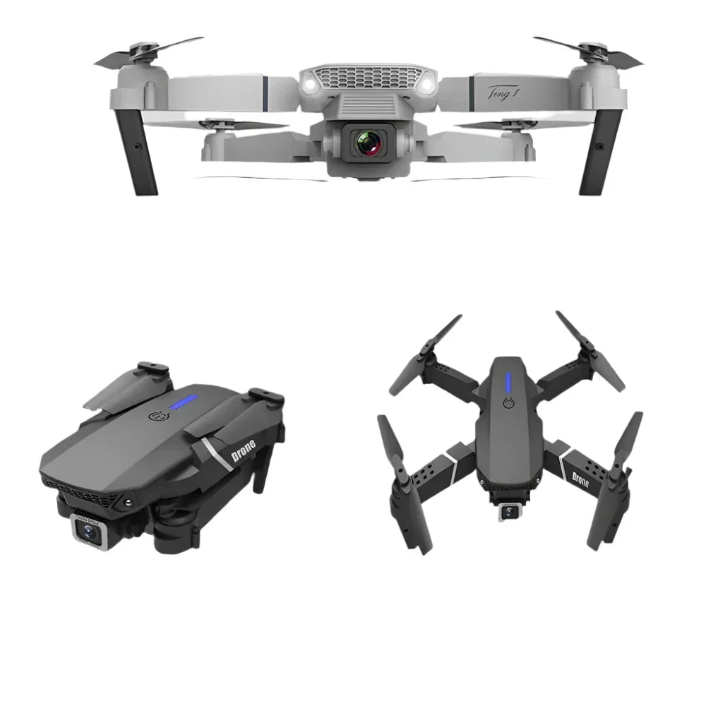 Frendorf |  - E88 Pro Drohne 4k HD Dual Kamera RC VR 3D lange Akkulaufzeit Flugbahn Flug FPV Mini-Drohne