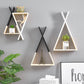 Nordische Tipi-Regale aus Holz