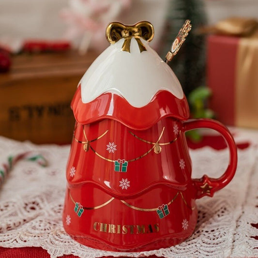 3D Kreative Weihnachtsbaum Tasse