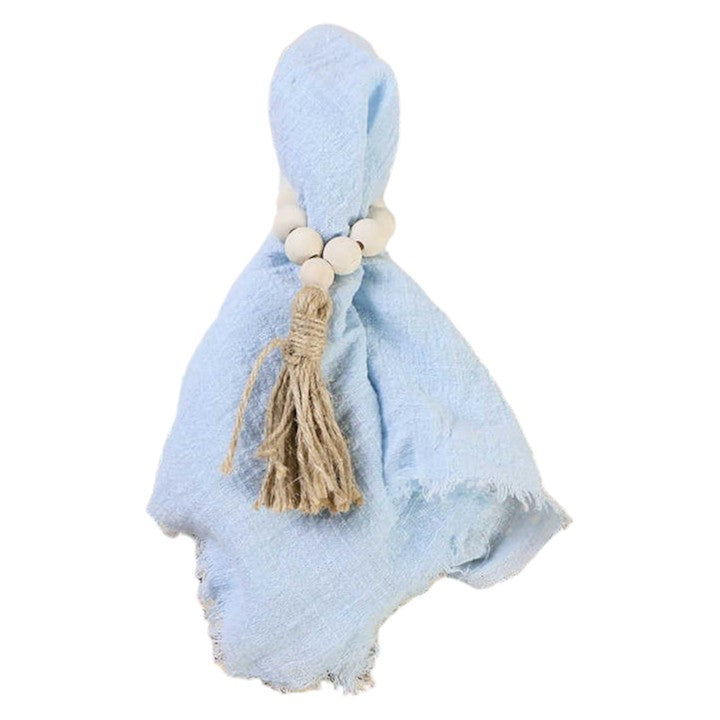 Frendorf | 100% Baumwolle Pastoral Serviette 42x42cm Himmelblau