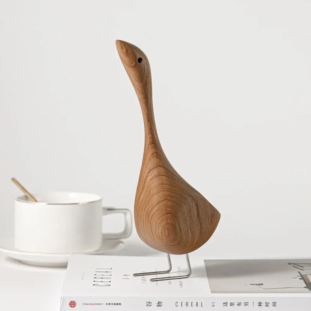 Nordic Holz-Gans Figuren