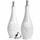 Frendorf | Tuscan Kitchen Porzellan Öl- und Essigspender-Set 16 oz mit Ölgießer