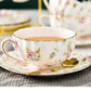Elegante Bone China Porzellan Kaffeetasse - Luxuriöses und einzigartiges Design