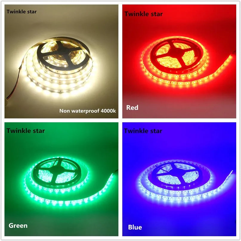 Wasserdichtes 5M LED-Streifenlicht in Warm- und Kaltweiß