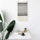 Macrame Hängender Baumwollteppich