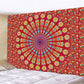 Trippy Mandala Wandteppich