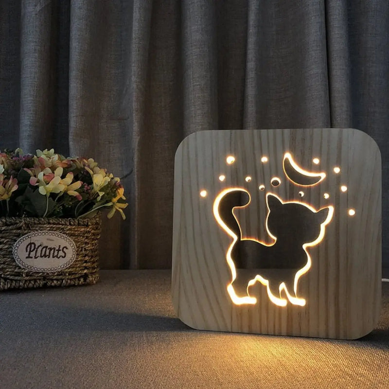 Frendorf | PawfectGlow - Charmante 3D-LED-Lampe