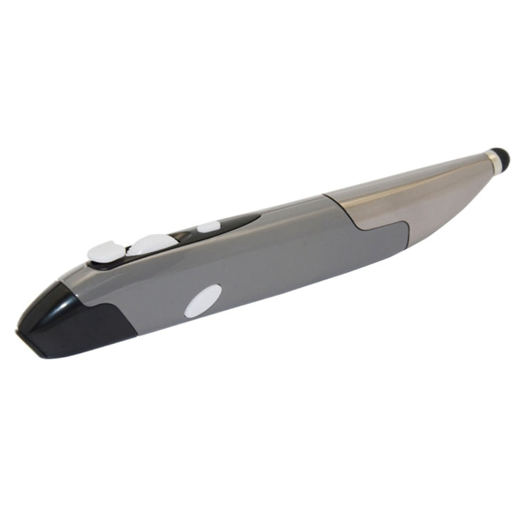 Frendorf | 2.4GHz Innovative Stift-Style Tragbare Drahtlose Smart Maus für PC Laptop(Grau)