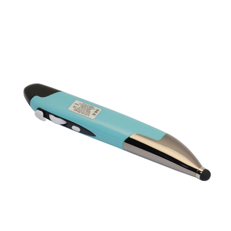 Frendorf | 2.4GHz Innovative Stiftstil Tragbare Drahtlose Smarte Maus für PC Laptop (Blau)