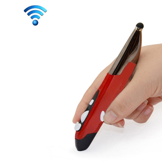 Frendorf | 2.4GHz Innovative Pen-Style Handheld Wireless Smart Mouse für PC Laptop (Rot)