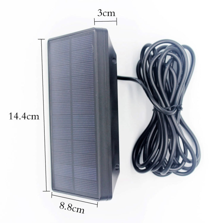 Frendorf | 1500mAh Solar Panel Charger Wasserdichter Akku für Jagd Spiel Trail Kameras