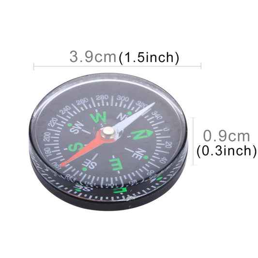 Frendorf | 10 STK 40mm Outdoor Sport Camping Wandern Zeiger Führer Kunststoff Kompass Wanderer Navigation, Zufällige Farbauswahl Lieferung