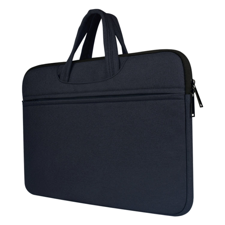 Frendorf | Atmungsaktive Verschleißfeste Schulter Tragbare Reißverschluss Laptop Tasche, Für 12 Zoll und darunter Macbook, Samsung, Lenovo, Sony, DELL Alienware, CHUWI, ASUS, HP (Navy Blau)