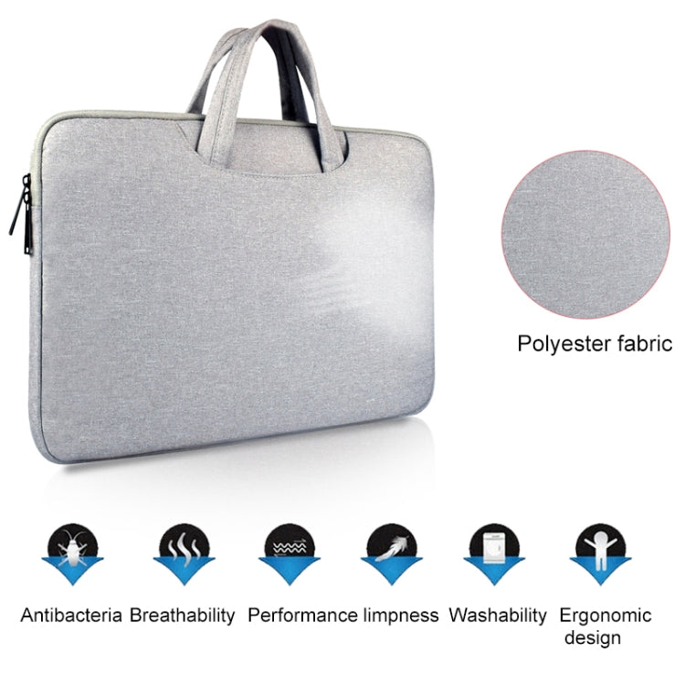 Frendorf | Atmungsaktive Verschleißfeste Schulter Tragbare Reißverschluss Laptop Tasche, Für 12 Zoll und darunter Macbook, Samsung, Lenovo, Sony, DELL Alienware, CHUWI, ASUS, HP (Navy Blau)