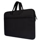 Frendorf | Atmungsaktive, verschleißfeste Schulter-Handheld-Reißverschluss-Laptoptasche für 14 Zoll und darunter Macbook, Samsung, Lenovo, Sony, DELL Alienware, CHUWI, ASUS, HP (Schwarz)