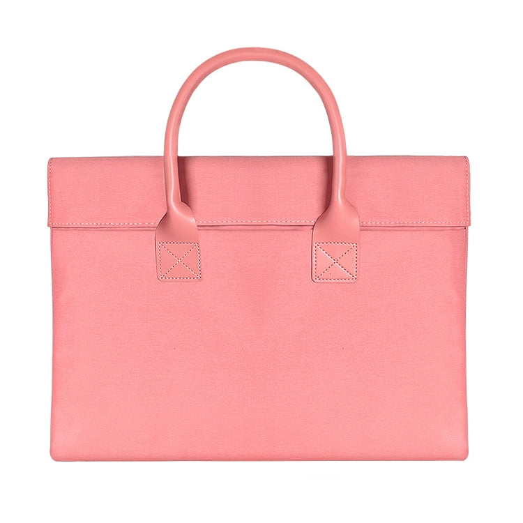 Frendorf | 15,4 Zoll Universal Tragbare Weichgriff Portable Laptop Tablet Tasche, Für Macbook, Samsung, Lenovo, Sony, DELL Alienware, CHUWI, ASUS, HP (Pink)