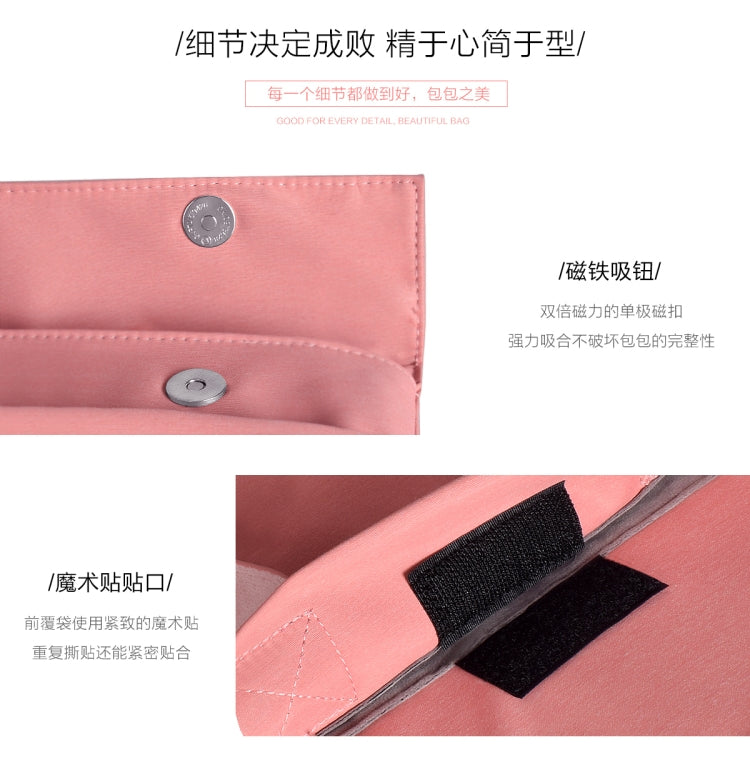Frendorf | 15,4 Zoll Universal Tragbare Weichgriff Portable Laptop Tablet Tasche, Für Macbook, Samsung, Lenovo, Sony, DELL Alienware, CHUWI, ASUS, HP (Pink)