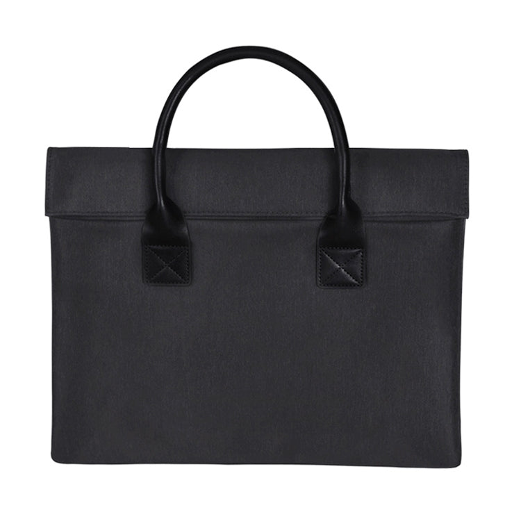 Frendorf | 15,4 Zoll Universal Tragbare Soft Handle Tragetasche für Laptop Tablet, Für Macbook, Samsung, Lenovo, Sony, DELL Alienware, CHUWI, ASUS, HP (Schwarz)