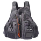Frendorf | HERREN Outdoor Multifunktionale Angelweste Schwimmweste (Grau)