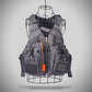 Frendorf | HERREN Outdoor Multifunktionale Angelweste Schwimmweste (Grau)