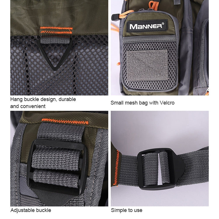 Frendorf | HERREN Outdoor Multifunktionale Angelweste Schwimmweste (Grau)