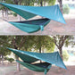 Frendorf | Outdoor Wetterfest Mücken Netz Hängematte Hintergrund Set