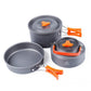 Frendorf | Hewolf 1692 Outdoor Camping Geschirr Töpfe Kochgeschirr Set für 2-3 Personen