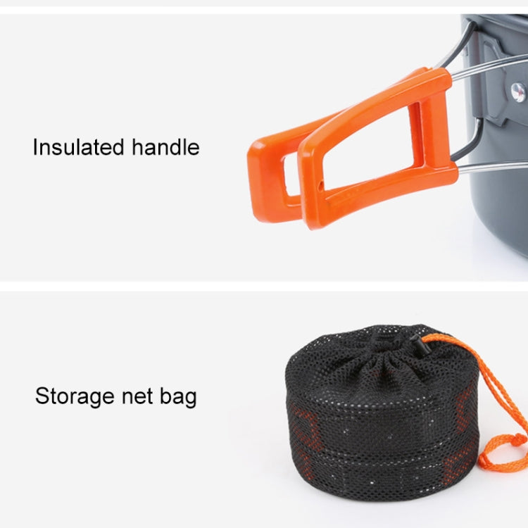 Frendorf | Hewolf 1692 Outdoor Camping Geschirr Töpfe Kochgeschirr Set für 2-3 Personen