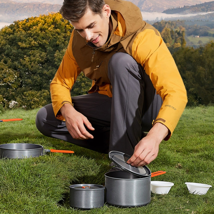 Frendorf | Hewolf 1692 Outdoor Camping Geschirr Töpfe Kochgeschirr Set für 2-3 Personen