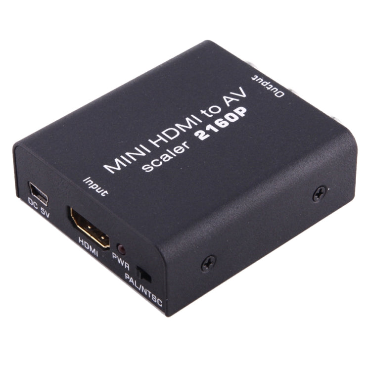 Frendorf | Mini HDMI zu AV / CVBS Composite Video Signal Converter (Schwarz)
