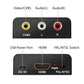Frendorf | Mini HDMI zu AV / CVBS Composite Video Signal Converter (Schwarz)