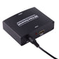 Frendorf | 1080P HD HDMI zu YPbPr Video und R/L Audio Adapter Konverter (Schwarz)