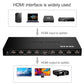 Frendorf | 1 x 8 Full HD 1080P HDMI-Splitter mit Switch, Unterstützung für 3D & 4K x 2K