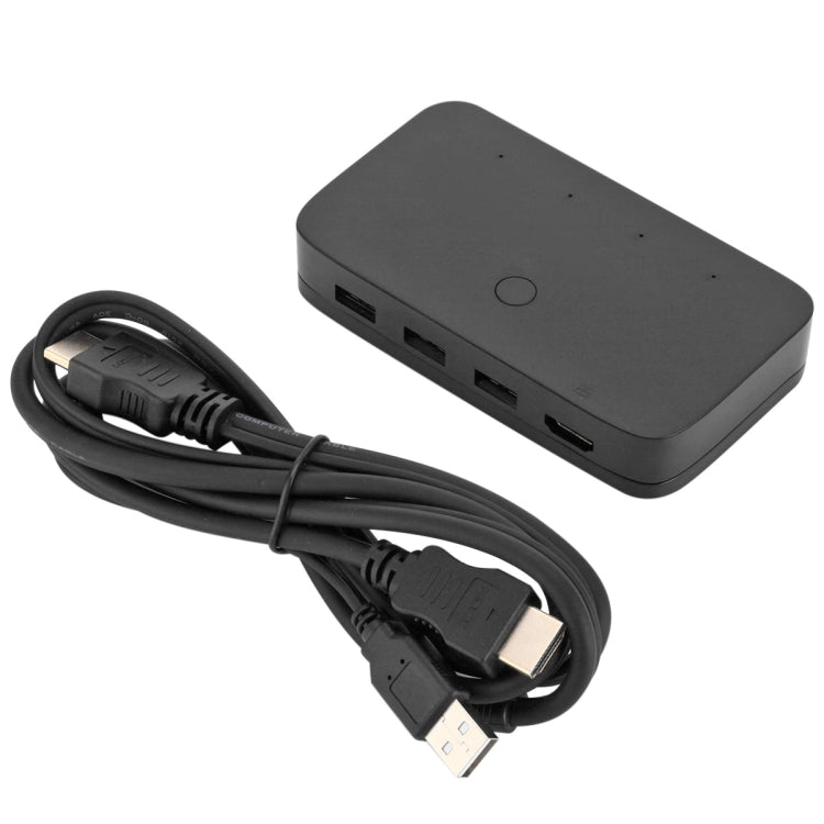 Frendorf | 4x1 4Kx2K HDMI / USB / KVM Switch