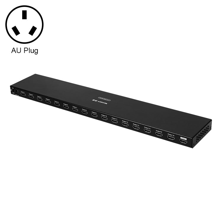 Frendorf | Measy SPH116 1 bis 16 4K HDMI 1080P Gleichzeitige Anzeige Splitter (AU-Stecker)