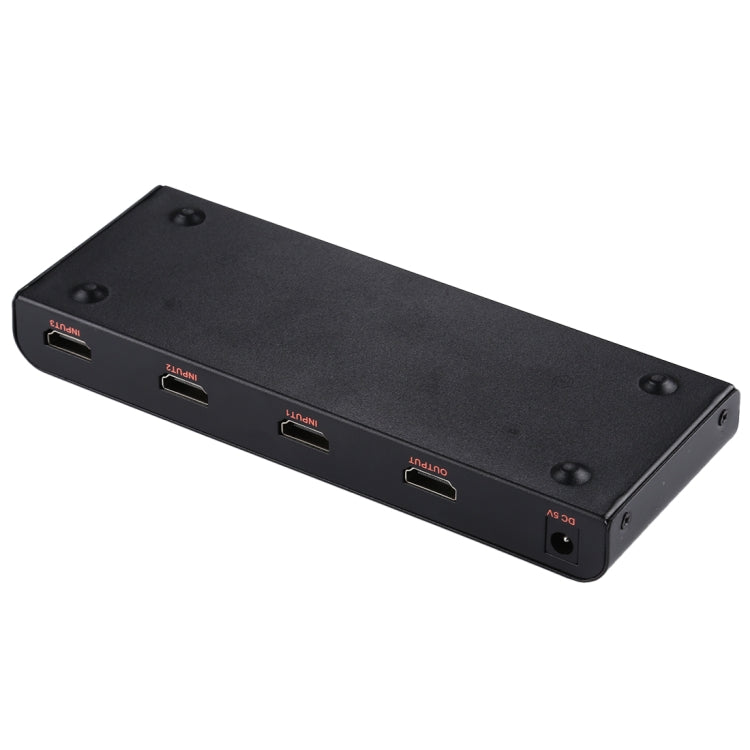 Frendorf | 3X1 4K/60Hz HDMI 2.0 Switch mit Fernbedienung, EU-Stecker