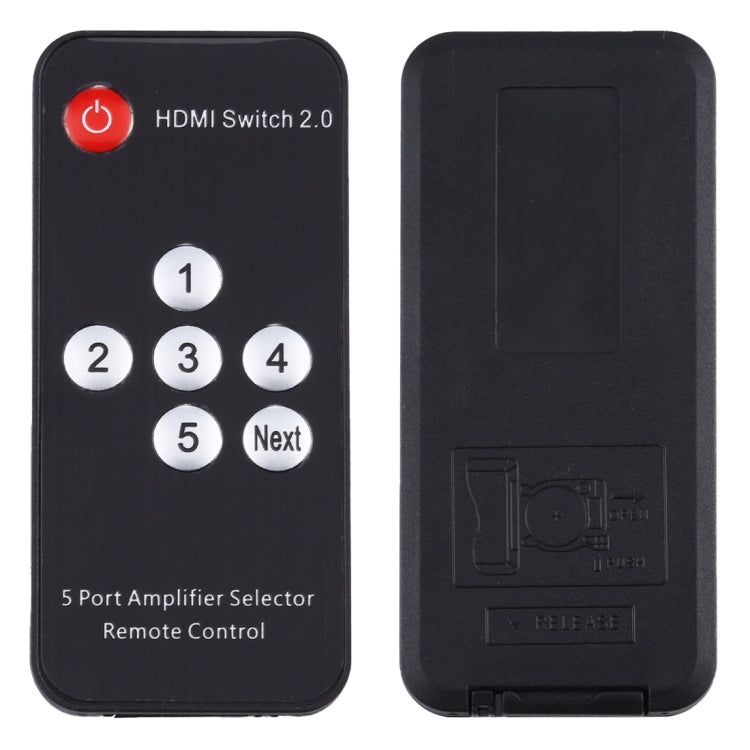 Frendorf | 5X1 4K/60Hz HDMI 2.0 Switch mit Fernbedienung, EU-Stecker