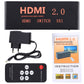 Frendorf | 5X1 4K/60Hz HDMI 2.0 Switch mit Fernbedienung, EU-Stecker